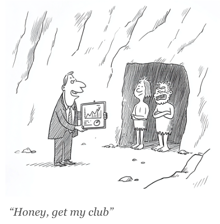 Caveman cartoon