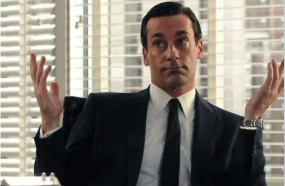 Mad Men style seller